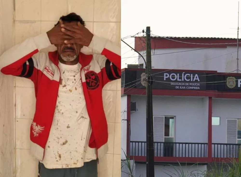 Homem foragido por assassinato do ex-enteado é preso no Vale do Ribeira / Foto: Divulgação Polícia Civil e Fagner Vieira