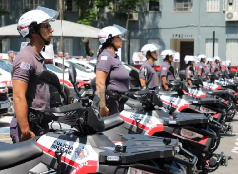 Polícia Militar recebe 63 veículos para reforçar segurança na Baixada Santista e Vale do Ribeira / Foto: Divulgação SSP/SP