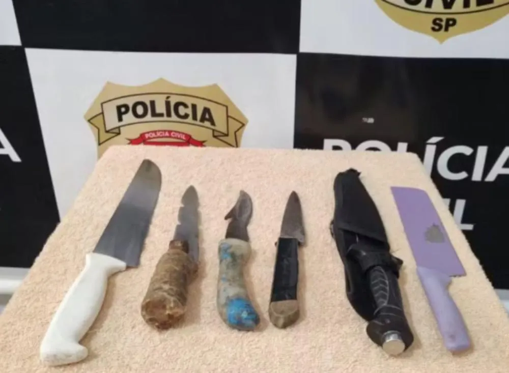 Homem é preso no Vale do Ribeira após descumprir medida protetiva e ostentar arma nas redes sociais / Foto: Divulgação Polícia Civil