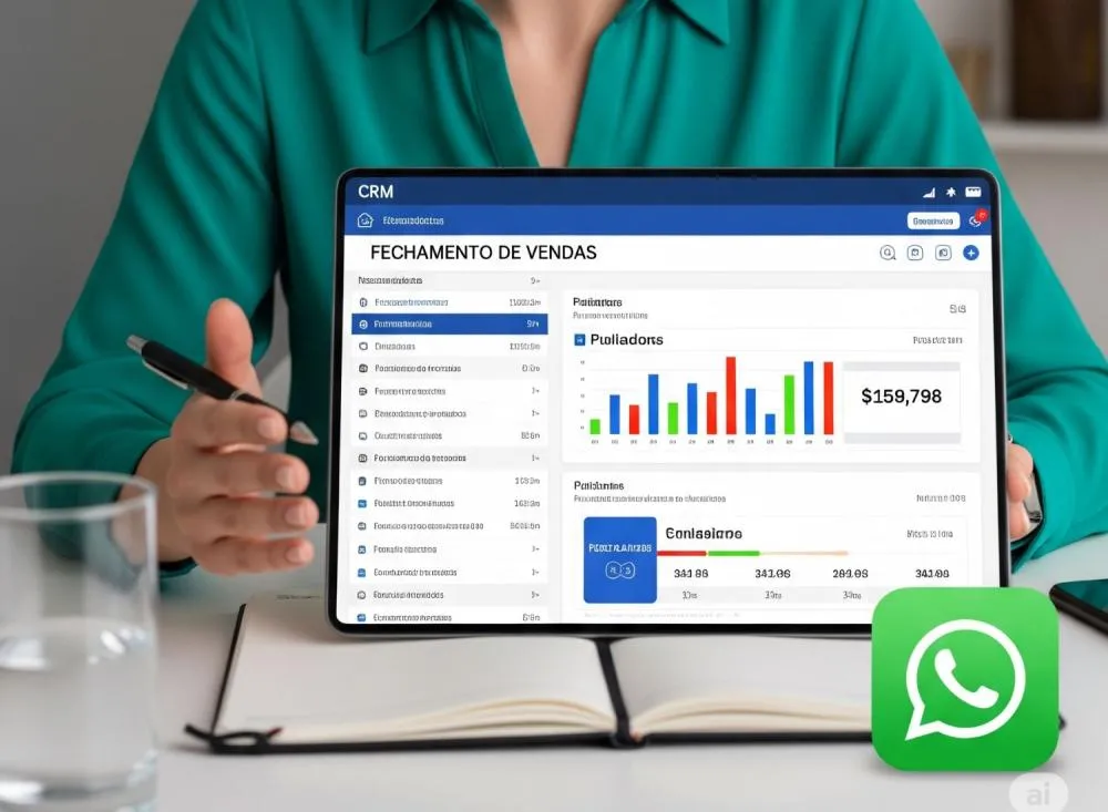 Oportunidade home office para profissionais de vendas digitais com foco em WhatsApp e Google Meet / Foto: Gerada por IA