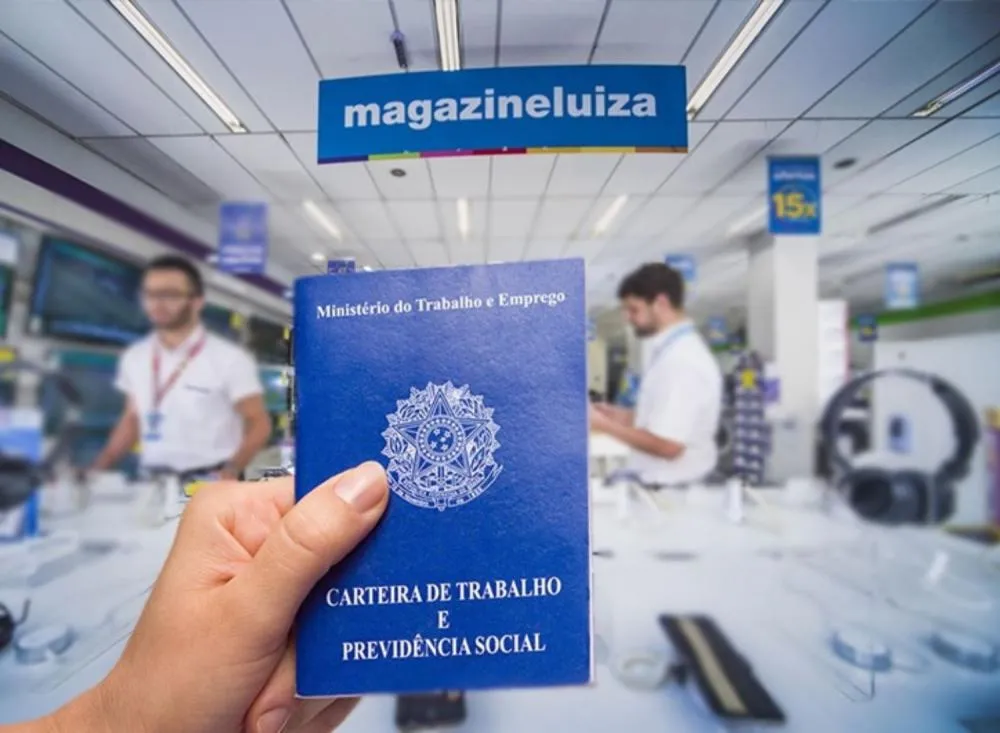 Oportunidades de Emprego em Registro: Magazine Luiza abre processo seletivo com vagas para ensino médio completo 