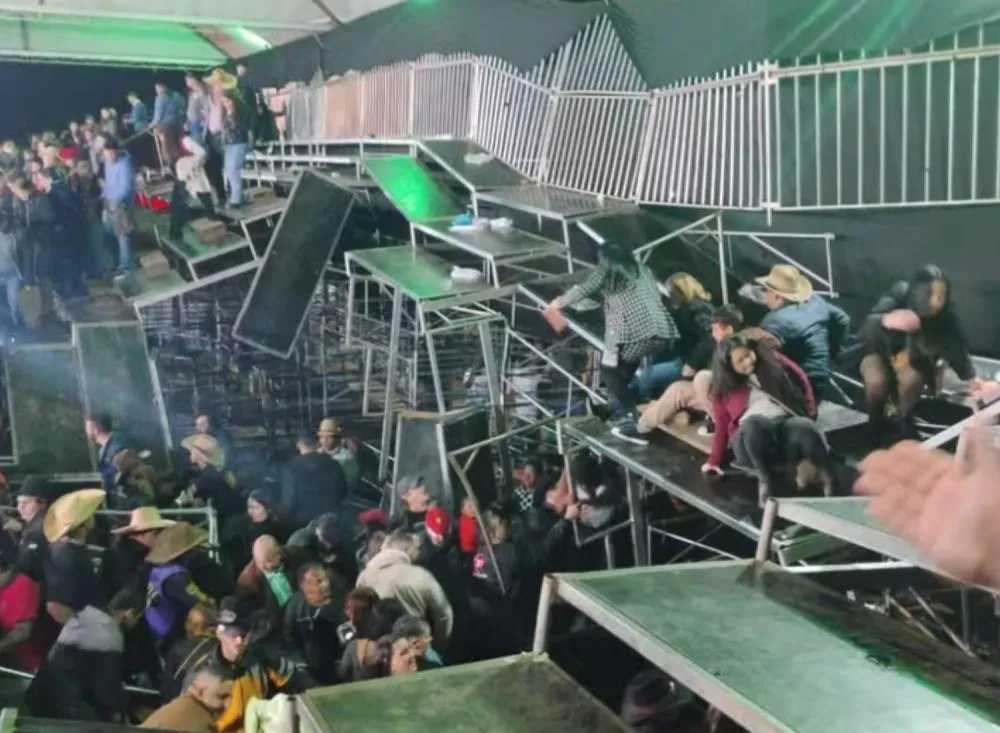 Número de feridos sobe para 60 após queda de arquibancada em rodeio no Vale do Ribeira; delegada investiga acidente em Eldorado (SP) / Foto: Divulgação
