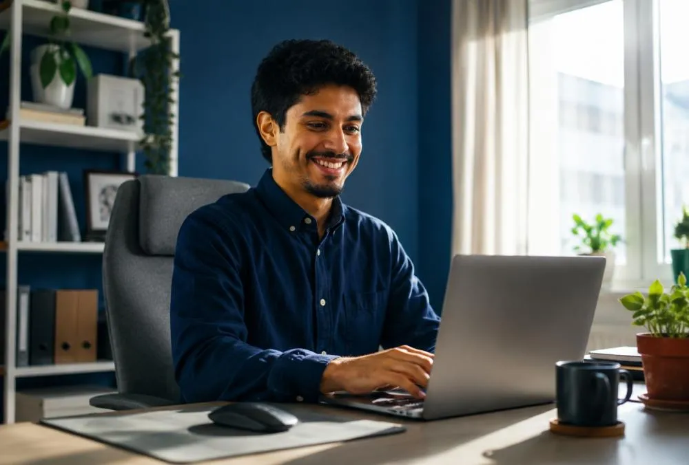 Instituto Infnet abre processo seletivo para trabalho home office com vaga remota na área financeira e salário de R$ 1,8 mil / Foto: Gerada por IA 